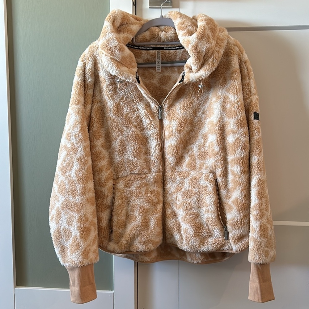 Calvin Klein Performance Plush Jacket NWOT - Picture 2 of 9